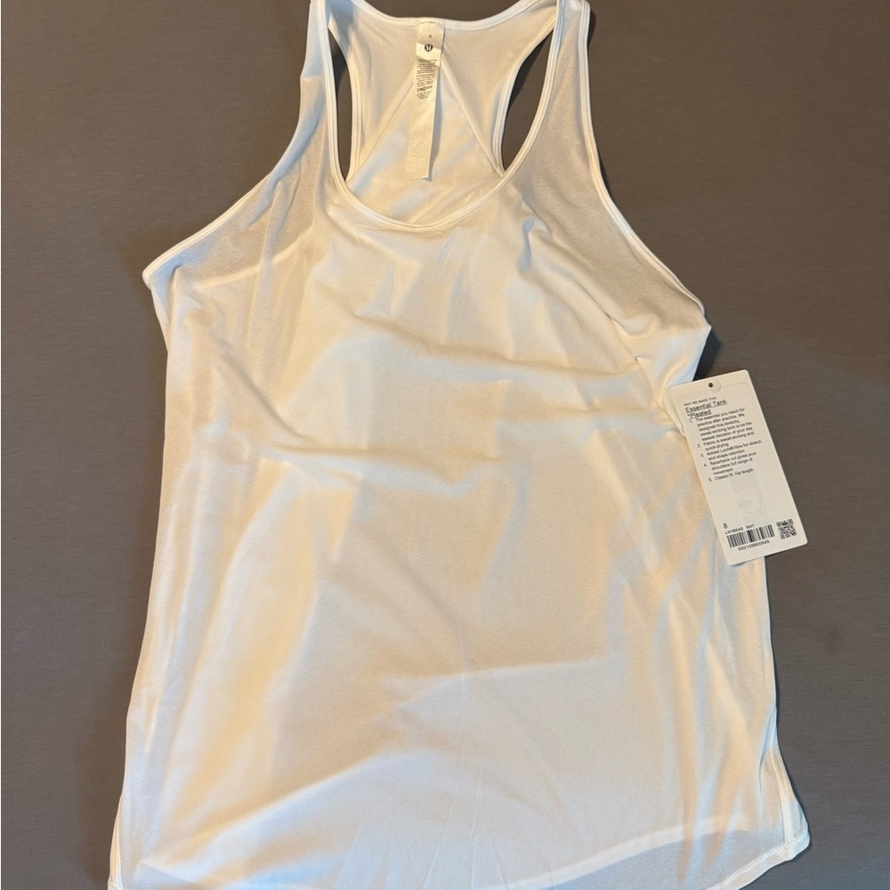 Lulu-B White Tank Top